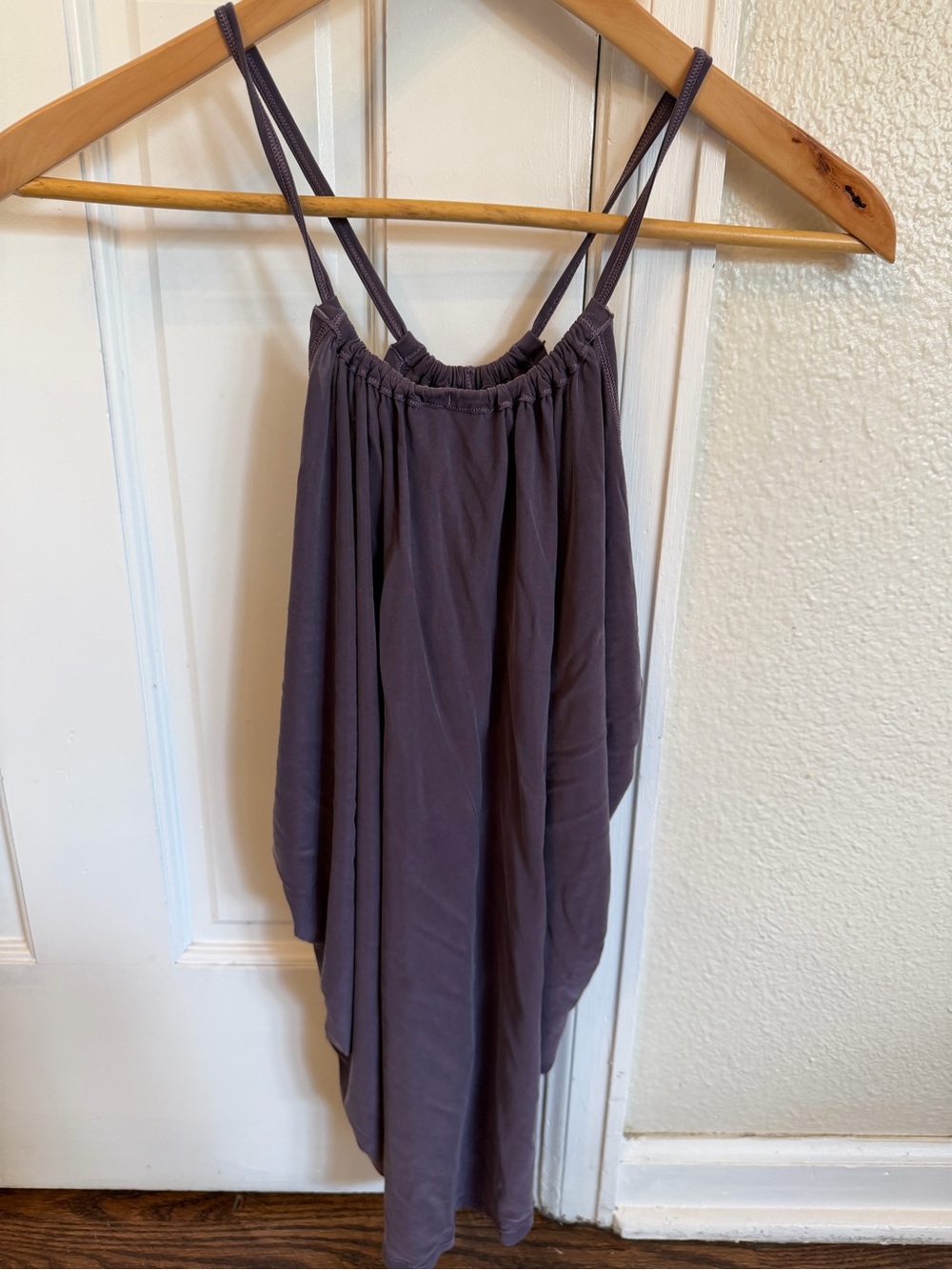 lululemon athletica Mauve Draped Spaghetti Strap Tank